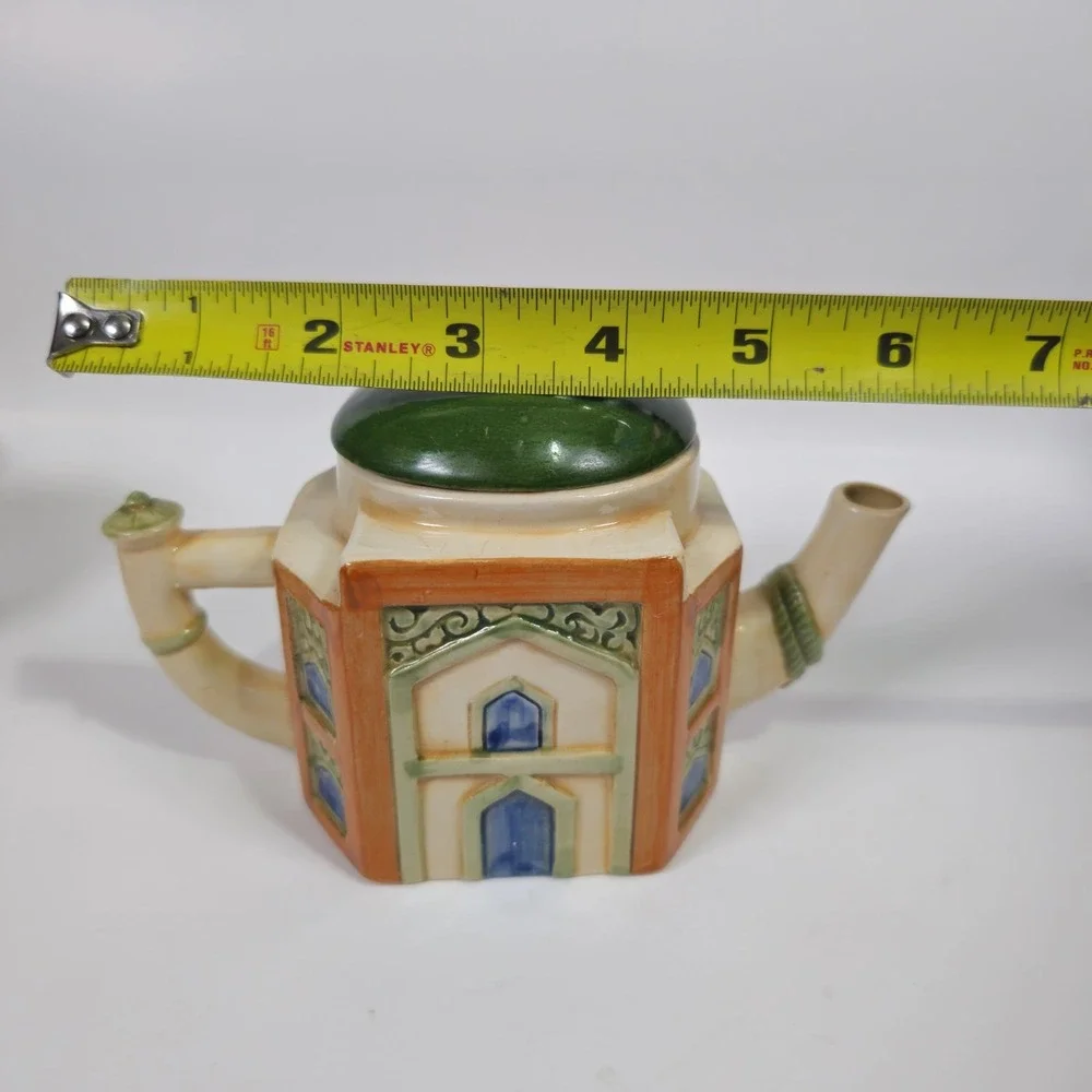 1982 House of Katayama Set Of 3 New Mini Teapots, Creamer, Japan Mini House